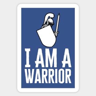 I Am A Warrior Sticker